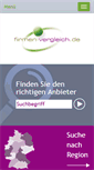 Mobile Screenshot of firmen-vergleich.de